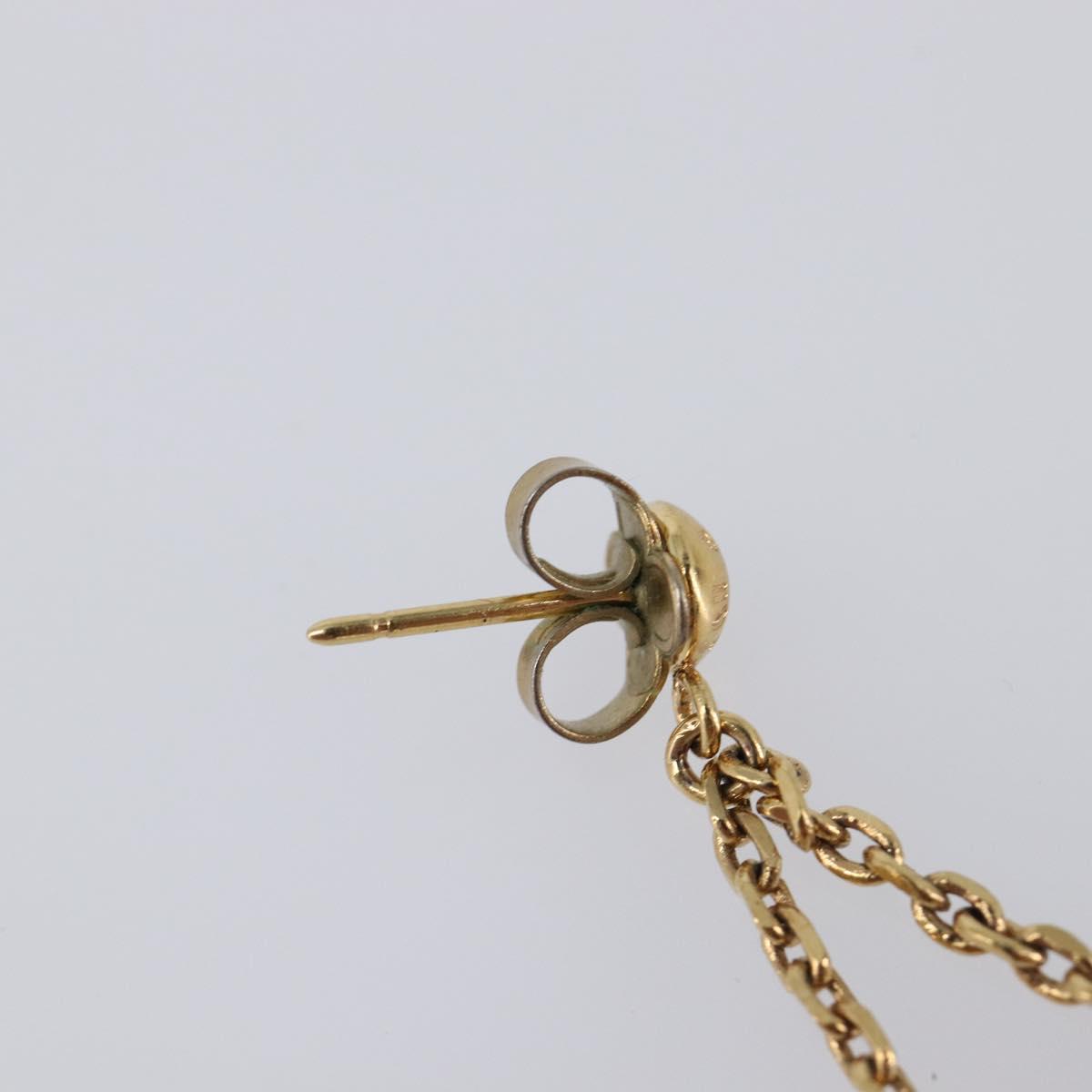 LOUIS VUITTON Pandan Gambling Pierce Metal Gold M66059 LV Auth 203318