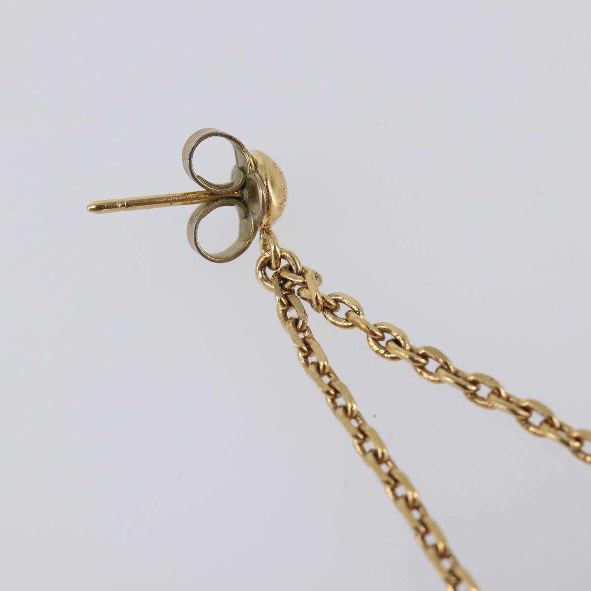 LOUIS VUITTON Pandan Gambling Pierce Metal Gold M66059 LV Auth 203318