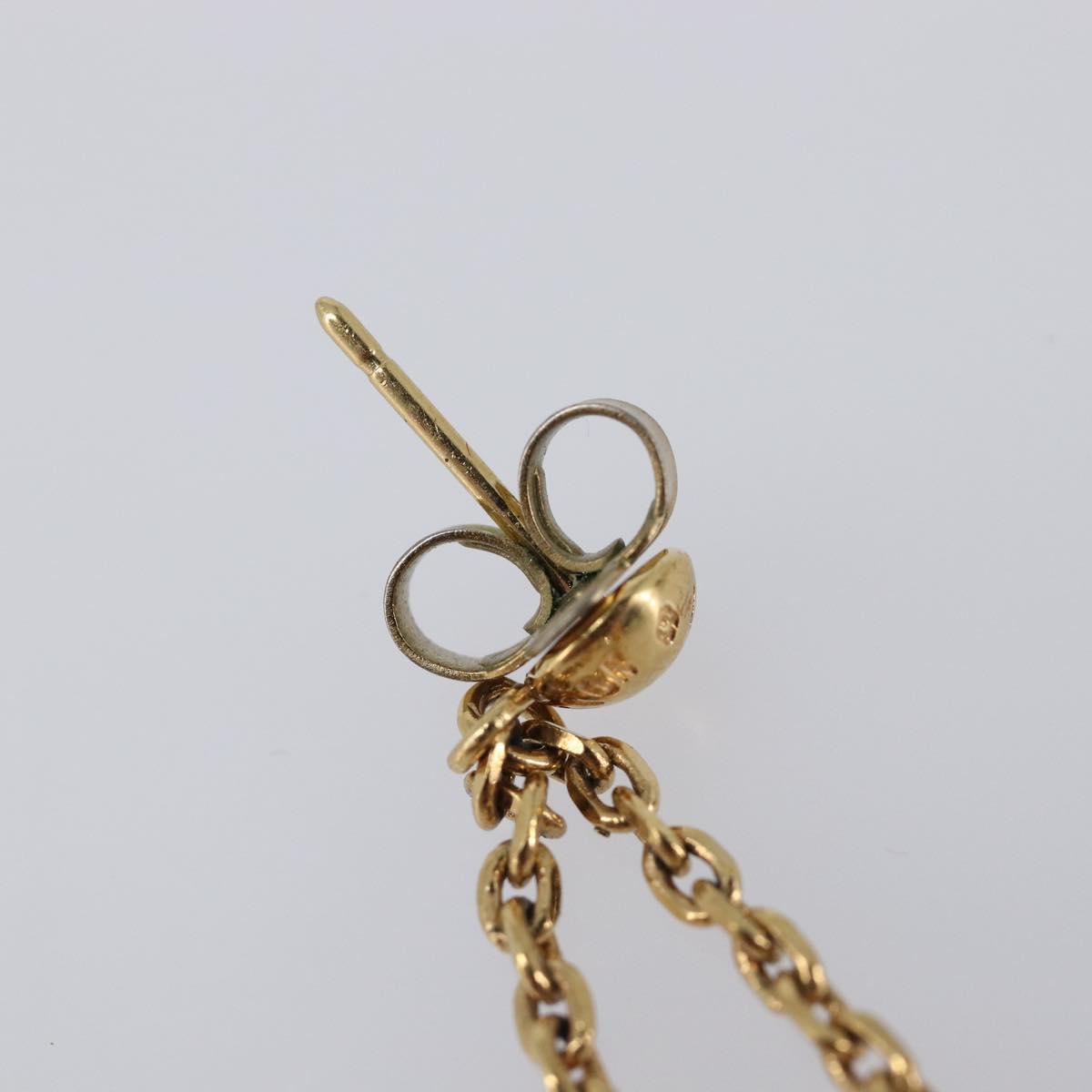 LOUIS VUITTON Pandan Gambling Pierce Metal Gold M66059 LV Auth 203318