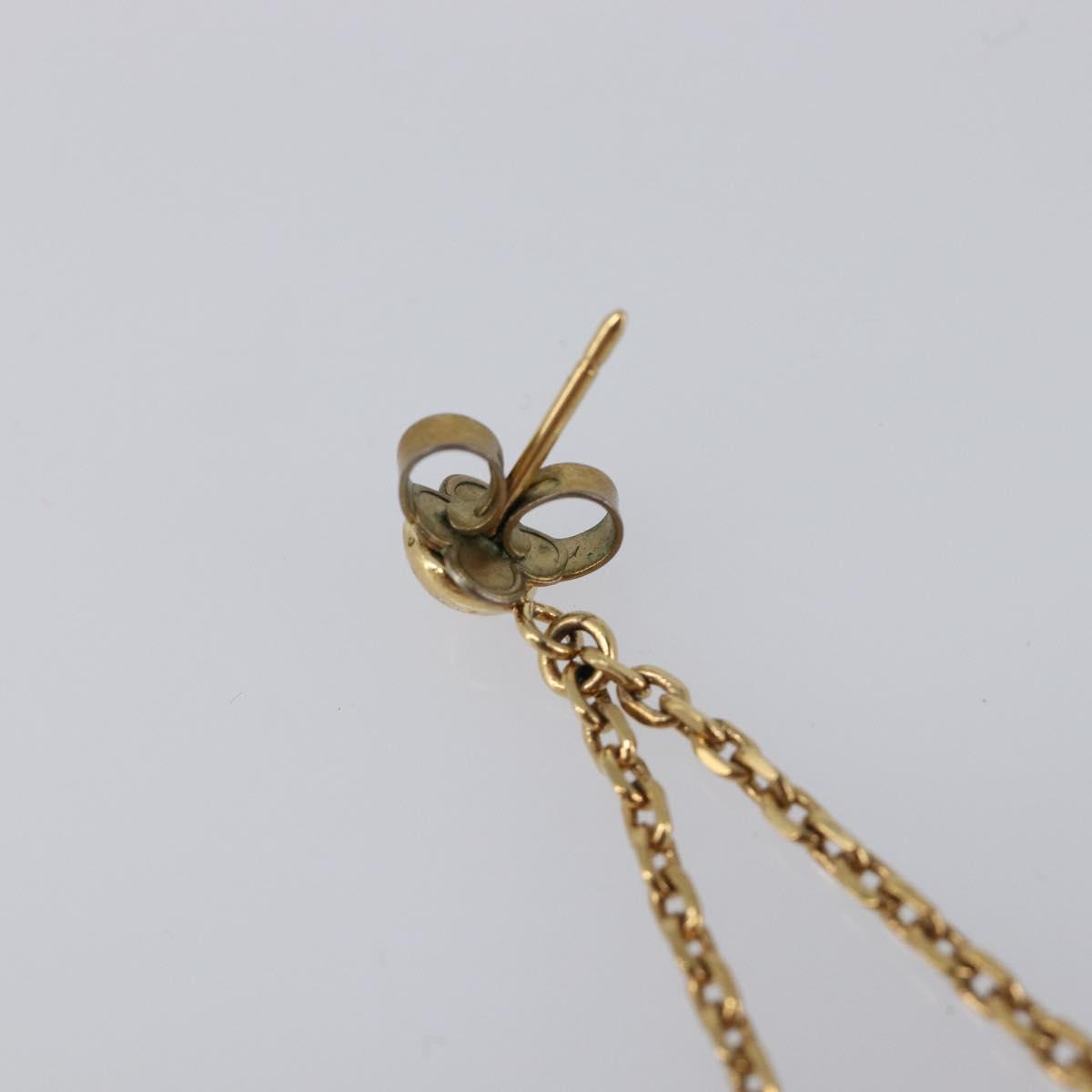 LOUIS VUITTON Pandan Gambling Pierce Metal Gold M66059 LV Auth 203318