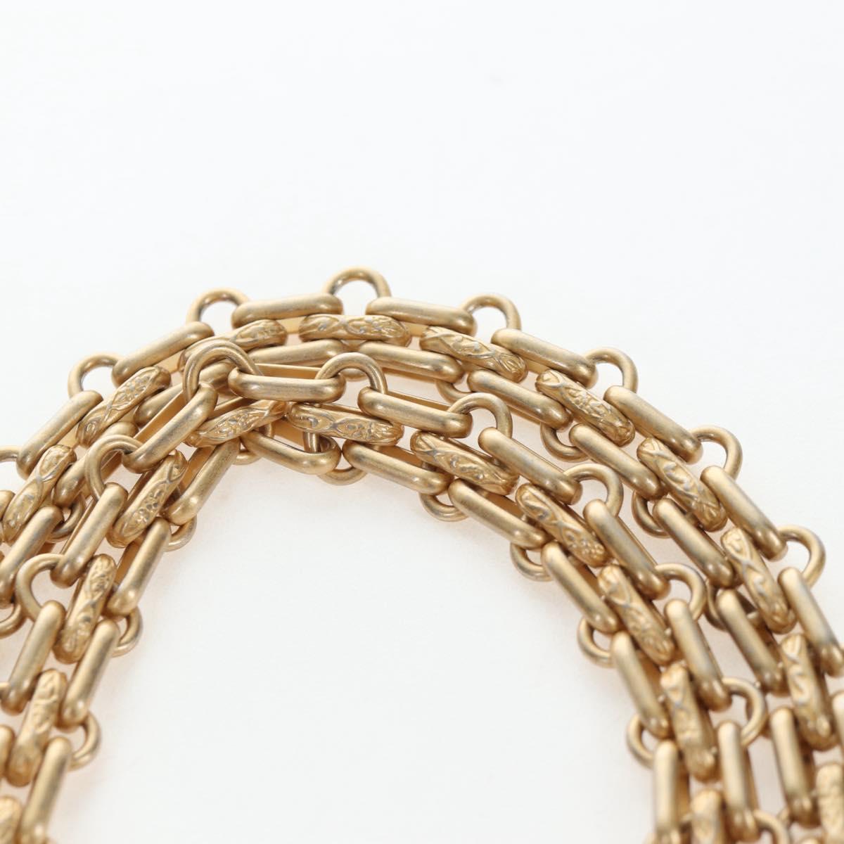 CHANEL Chain Matelasse 2.55 Shoulder Bag Tweed Pink Gold CC Auth 203324SM