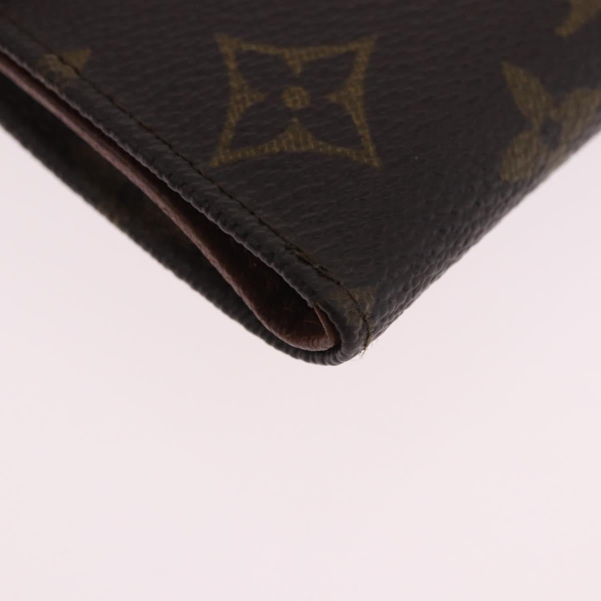 LOUIS VUITTON Porte Monnaie Bier Cartes Crdit Wallet M61660 LV Auth 203327