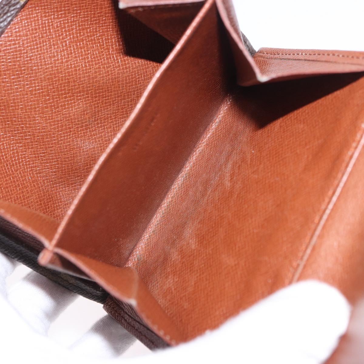 LOUIS VUITTON Porte Monnaie Bier Cartes Crdit Wallet M61660 LV Auth 203327