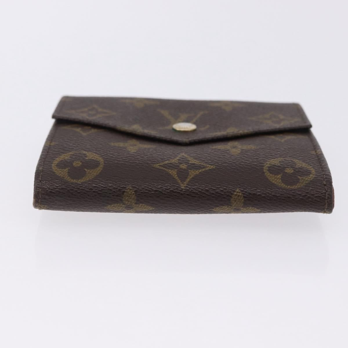 LOUIS VUITTON Porte Monnaie Bier Cartes Crdit Wallet M61660 LV Auth 203327