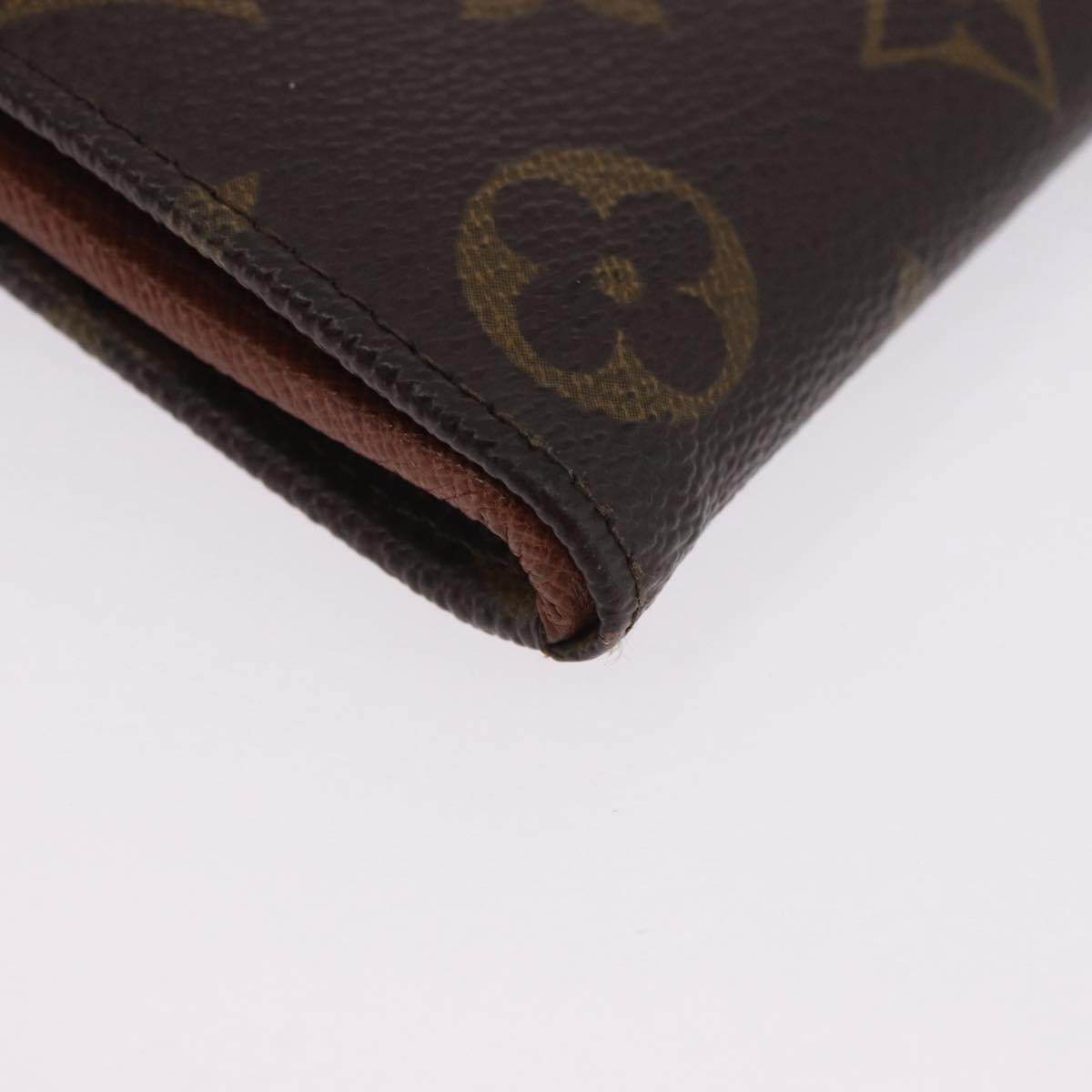 LOUIS VUITTON Porte Monnaie Bier Cartes Crdit Wallet M61660 LV Auth 203327