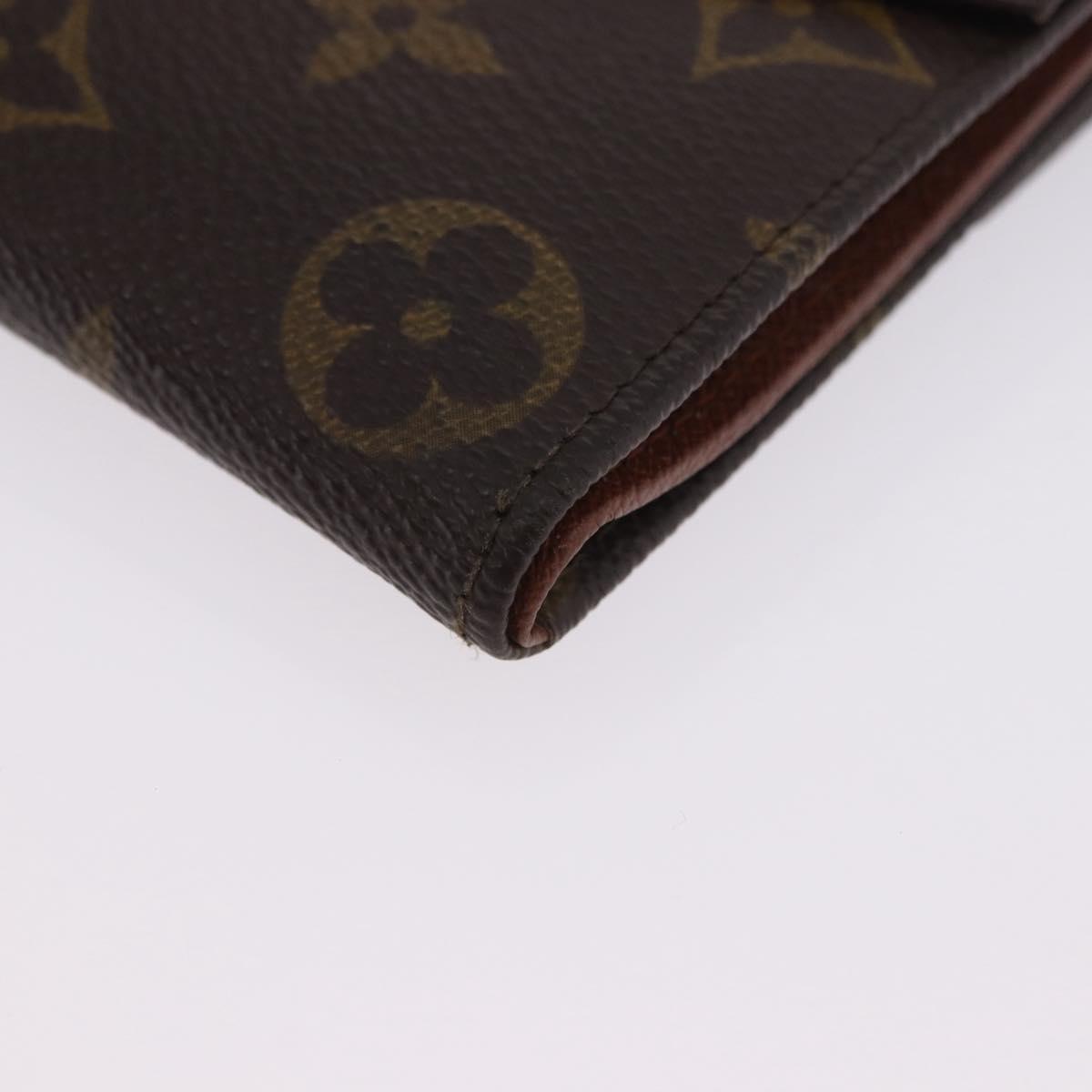 LOUIS VUITTON Porte Monnaie Bier Cartes Crdit Wallet M61660 LV Auth 203327