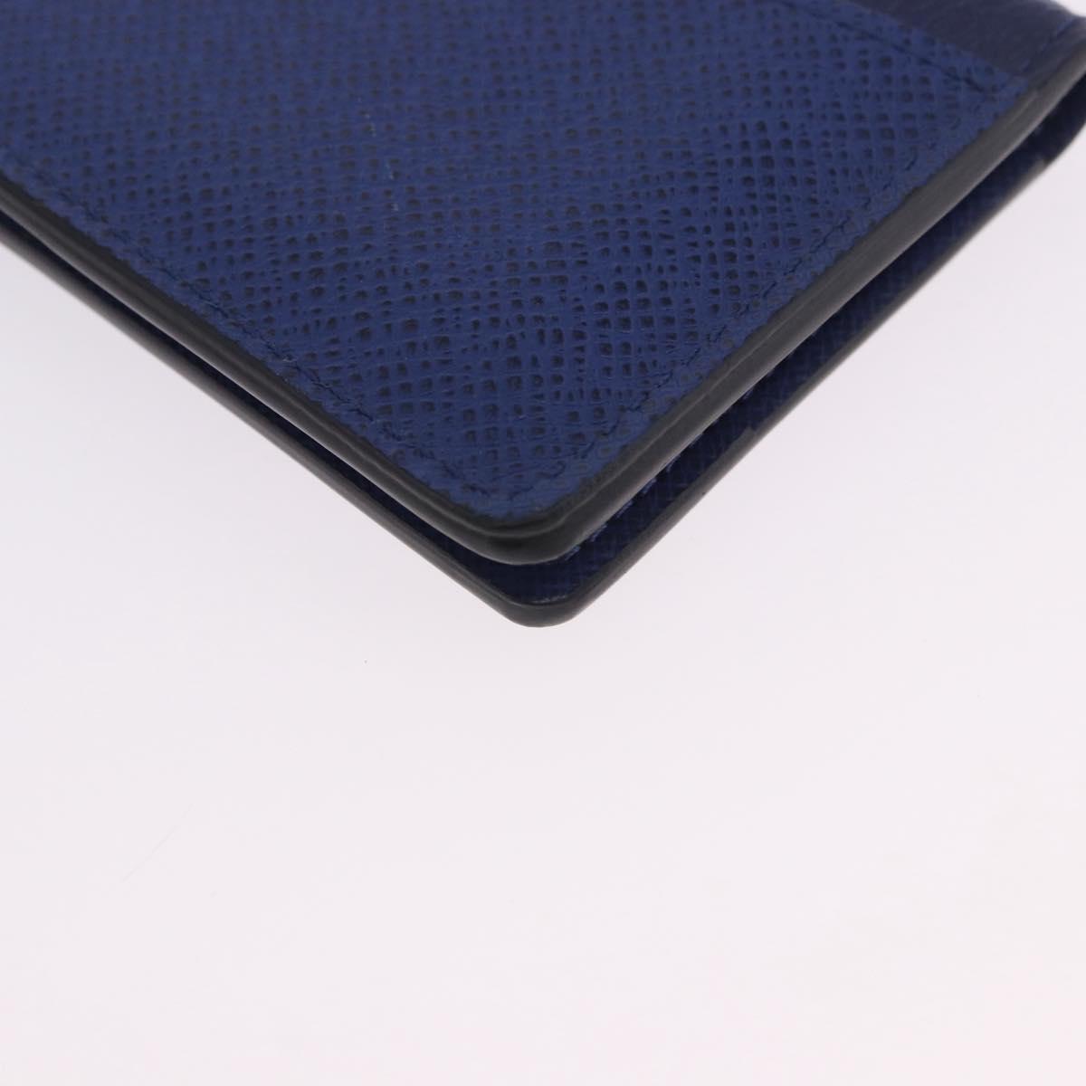 LOUIS VUITTON Tiger Lama Monogram Organizer Dupoch Blue M30301 LV Auth 203335V