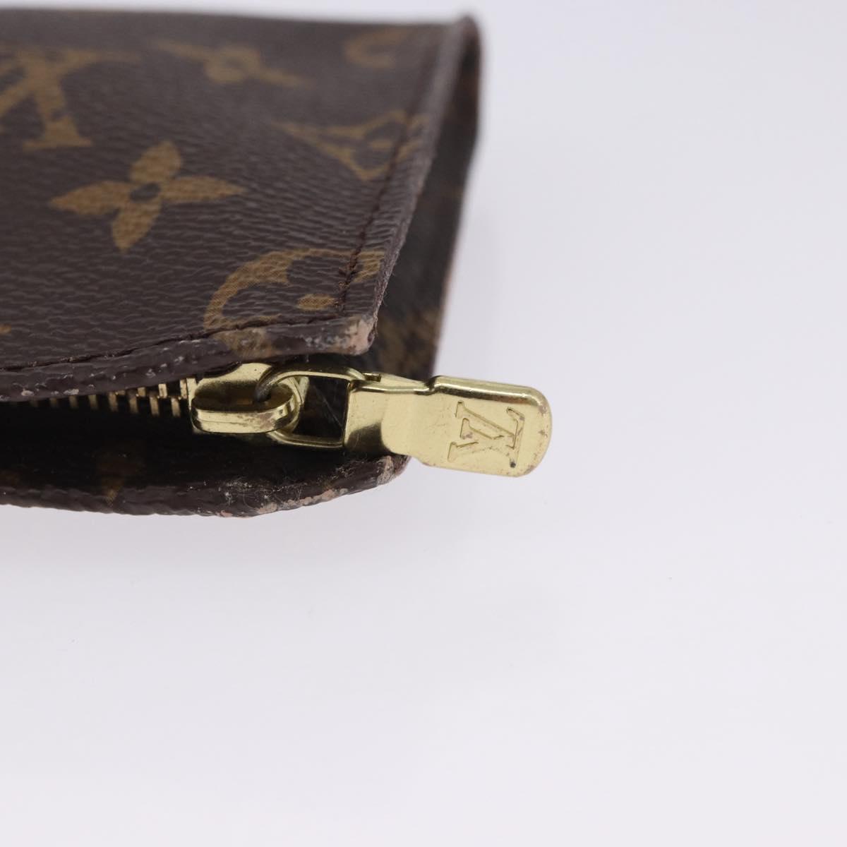 LOUIS VUITTON Monogram Bucket PM Pouch Accessory Pouch LV Auth 203337