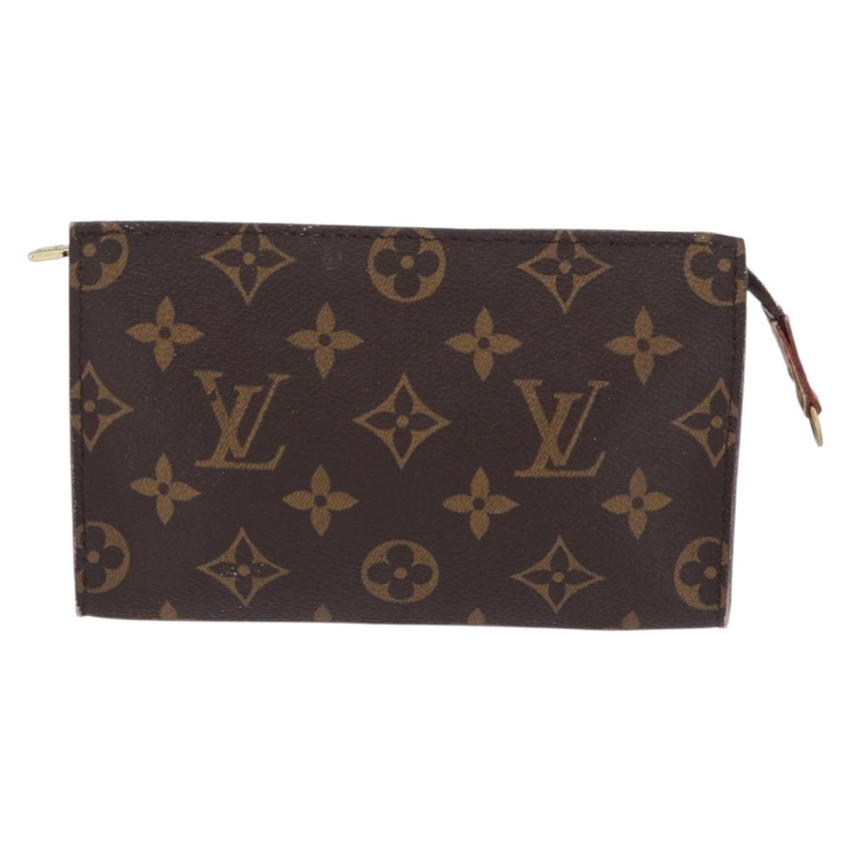 LOUIS VUITTON Monogram Bucket PM Pouch Accessory Pouch LV Auth 203337