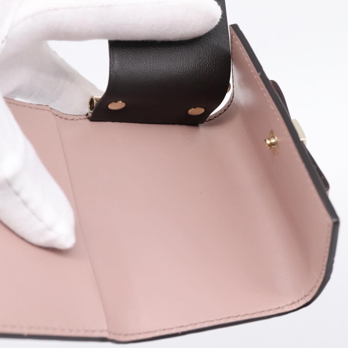 GUCCI GuccissimaGG Key Case Leather Pink Gold Tone 388682 Auth 203365A