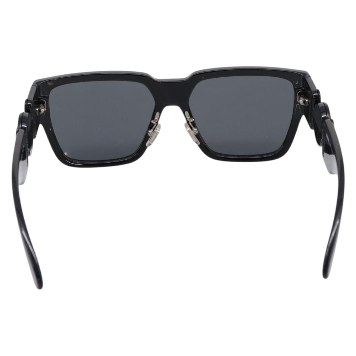 VERSACE Sunglasses Plastic Black Auth 203371M