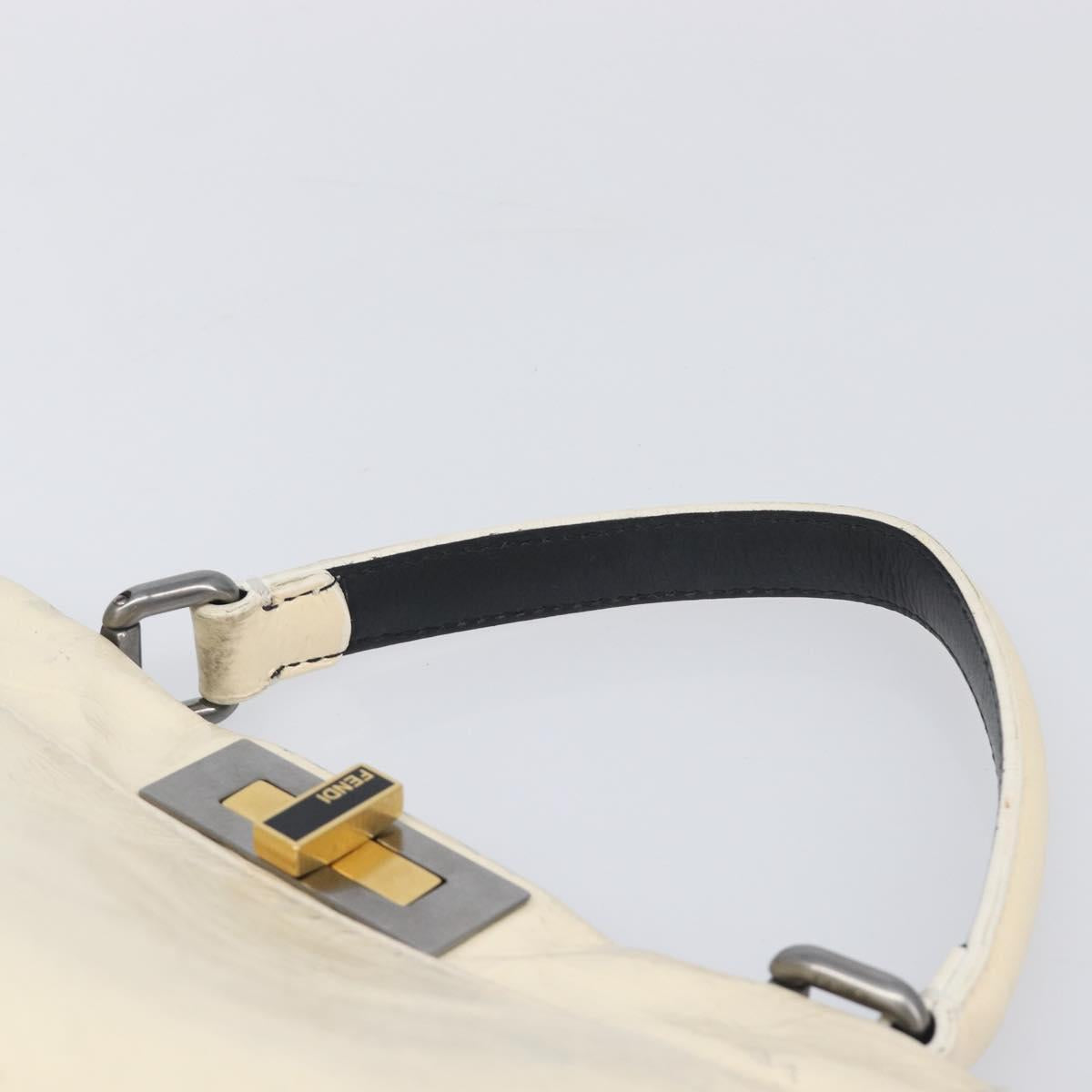 FENDI Zucchino Canvas Zucca Canvas Bag PVC Coated Canvas 3 Set Auth 203381