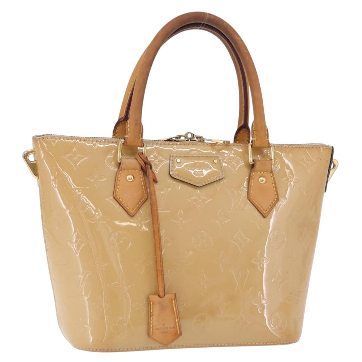 LOUIS VUITTON Vernis Montebello PM Hand Bag Dunne M90167 LV Auth 203391