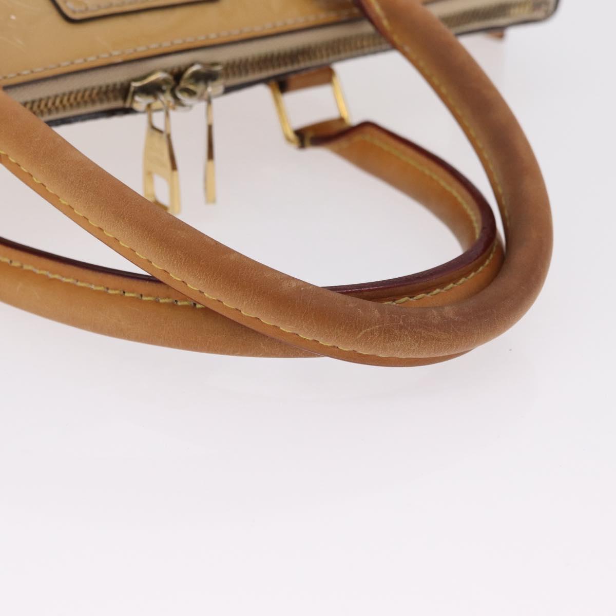 LOUIS VUITTON Vernis Montebello PM Hand Bag Dunne M90167 LV Auth 203391
