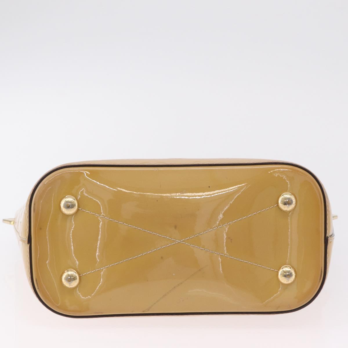 LOUIS VUITTON Vernis Montebello PM Hand Bag Dunne M90167 LV Auth 203391