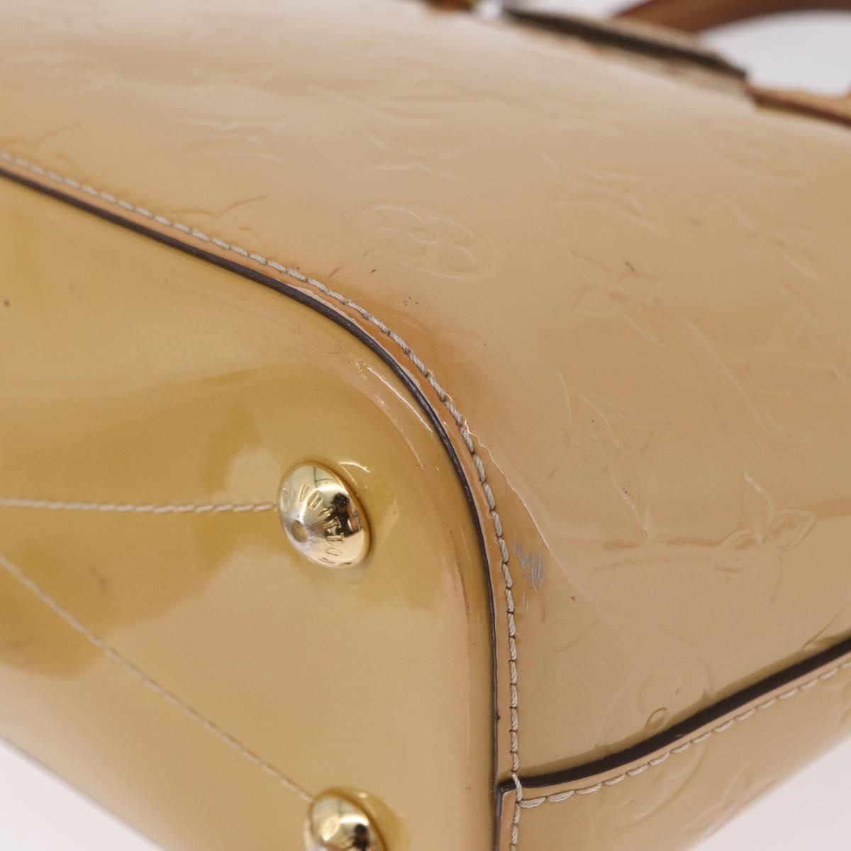 LOUIS VUITTON Vernis Montebello PM Hand Bag Dunne M90167 LV Auth 203391