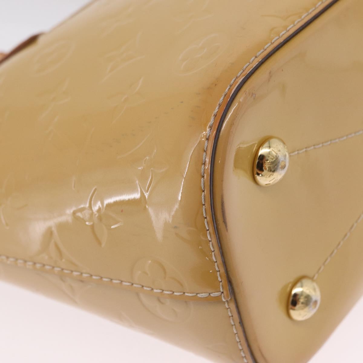 LOUIS VUITTON Vernis Montebello PM Hand Bag Dunne M90167 LV Auth 203391