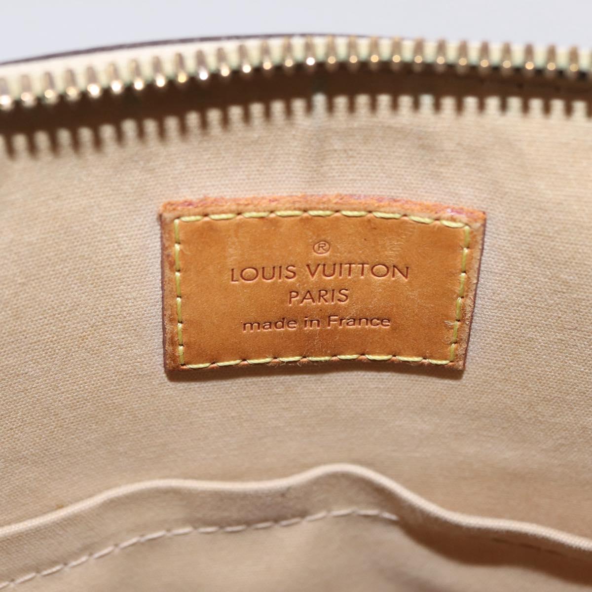 LOUIS VUITTON Vernis Montebello PM Hand Bag Dunne M90167 LV Auth 203391