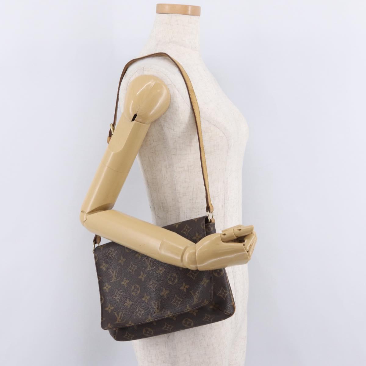 LOUIS VUITTON Monogram Musette Tango Short Strap Bag M51257 LV Auth 203393