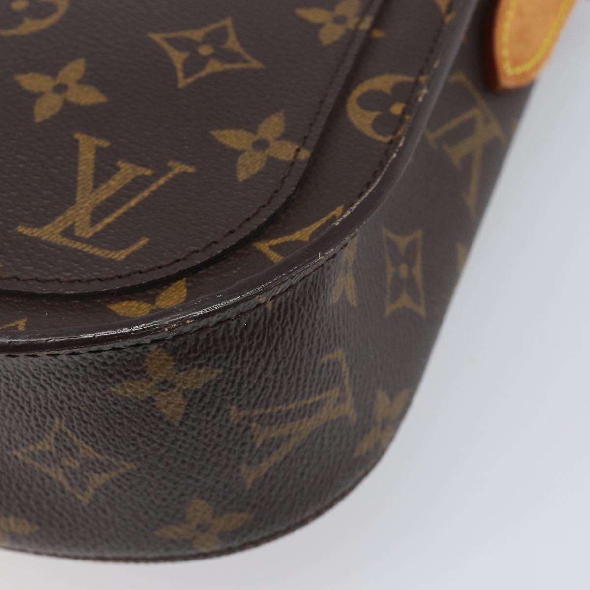 LOUIS VUITTON Monogram Saint Cloud GM Shoulder Bag M51242 LV Auth 203394