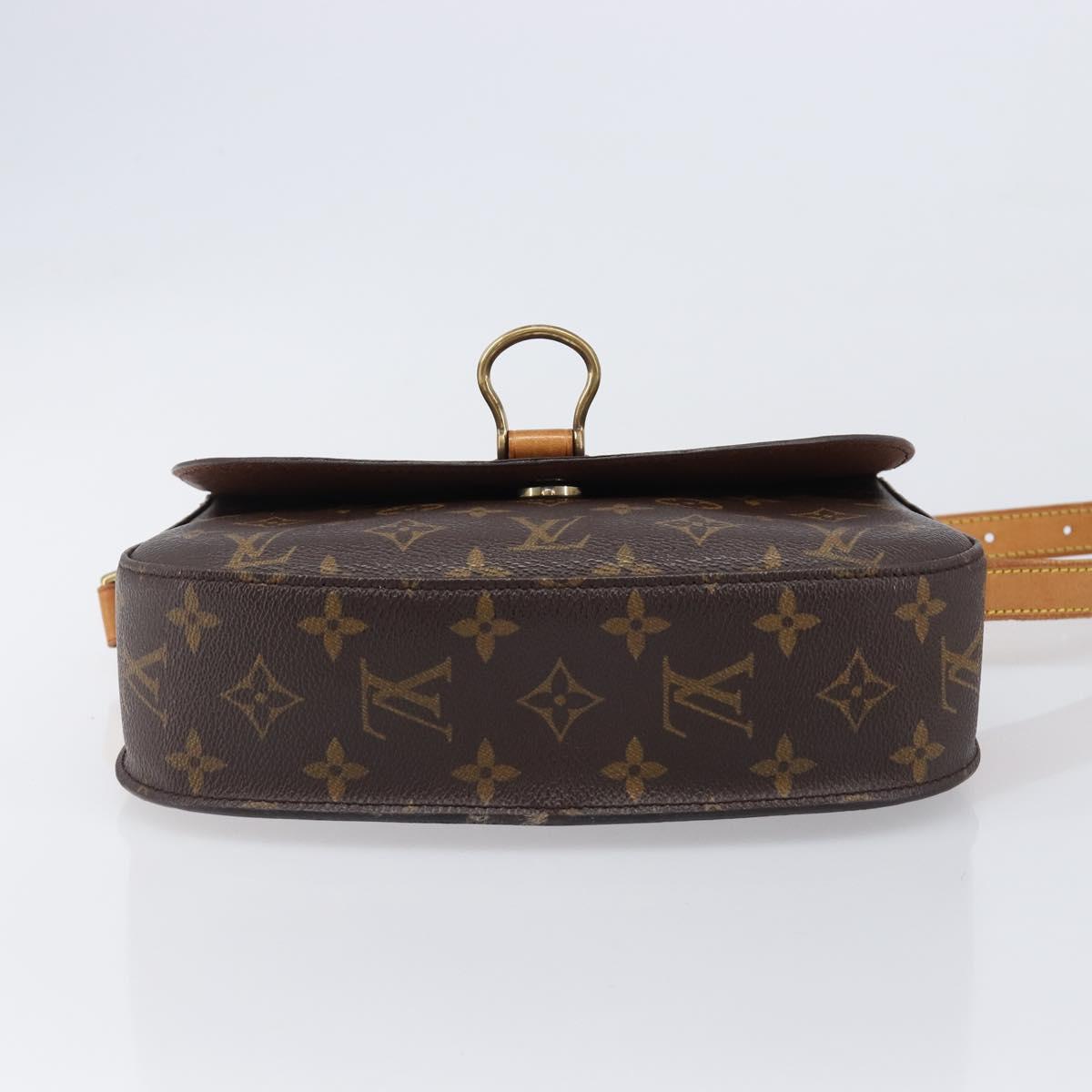 LOUIS VUITTON Monogram Saint Cloud GM Shoulder Bag M51242 LV Auth 203398