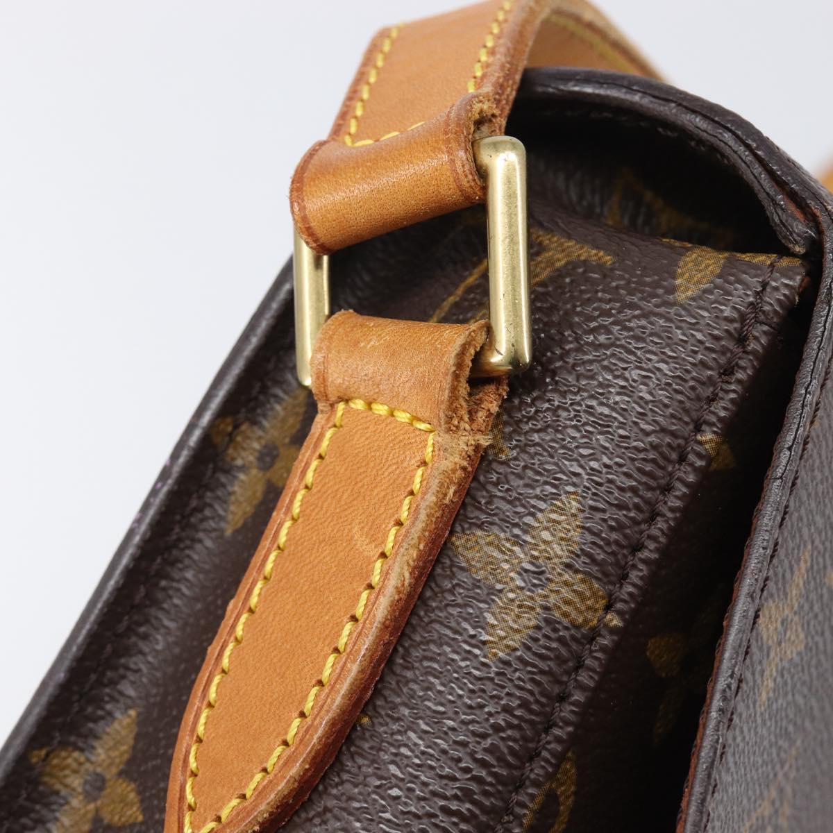 LOUIS VUITTON Monogram Saint Cloud GM Shoulder Bag M51242 LV Auth 203398