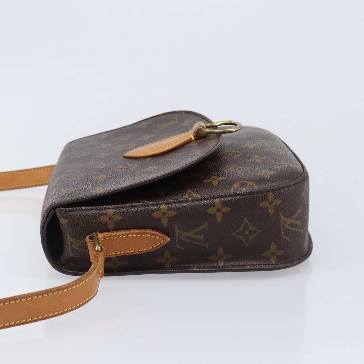 LOUIS VUITTON Monogram Saint Cloud GM Shoulder Bag M51242 LV Auth 203398