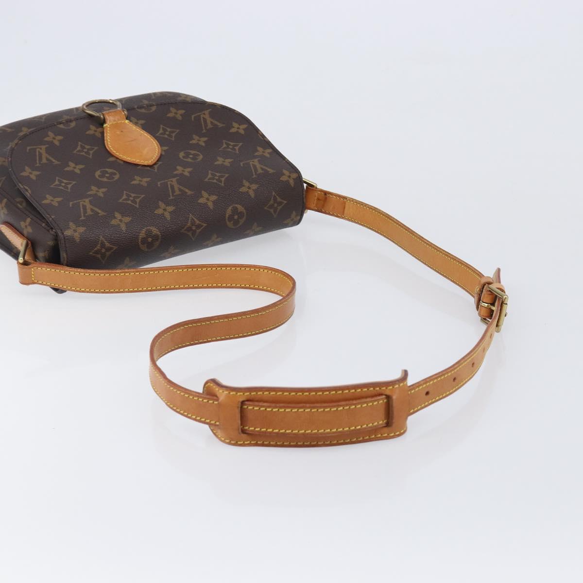 LOUIS VUITTON Monogram Saint Cloud GM Shoulder Bag M51242 LV Auth 203398