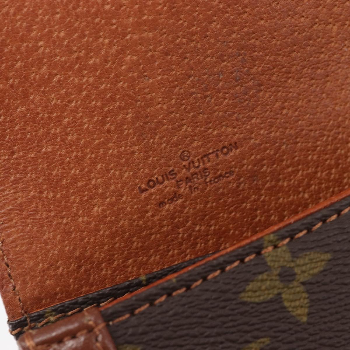 LOUIS VUITTON Monogram Pochette Dam GM Clutch Bag M51810 LV Auth 203405