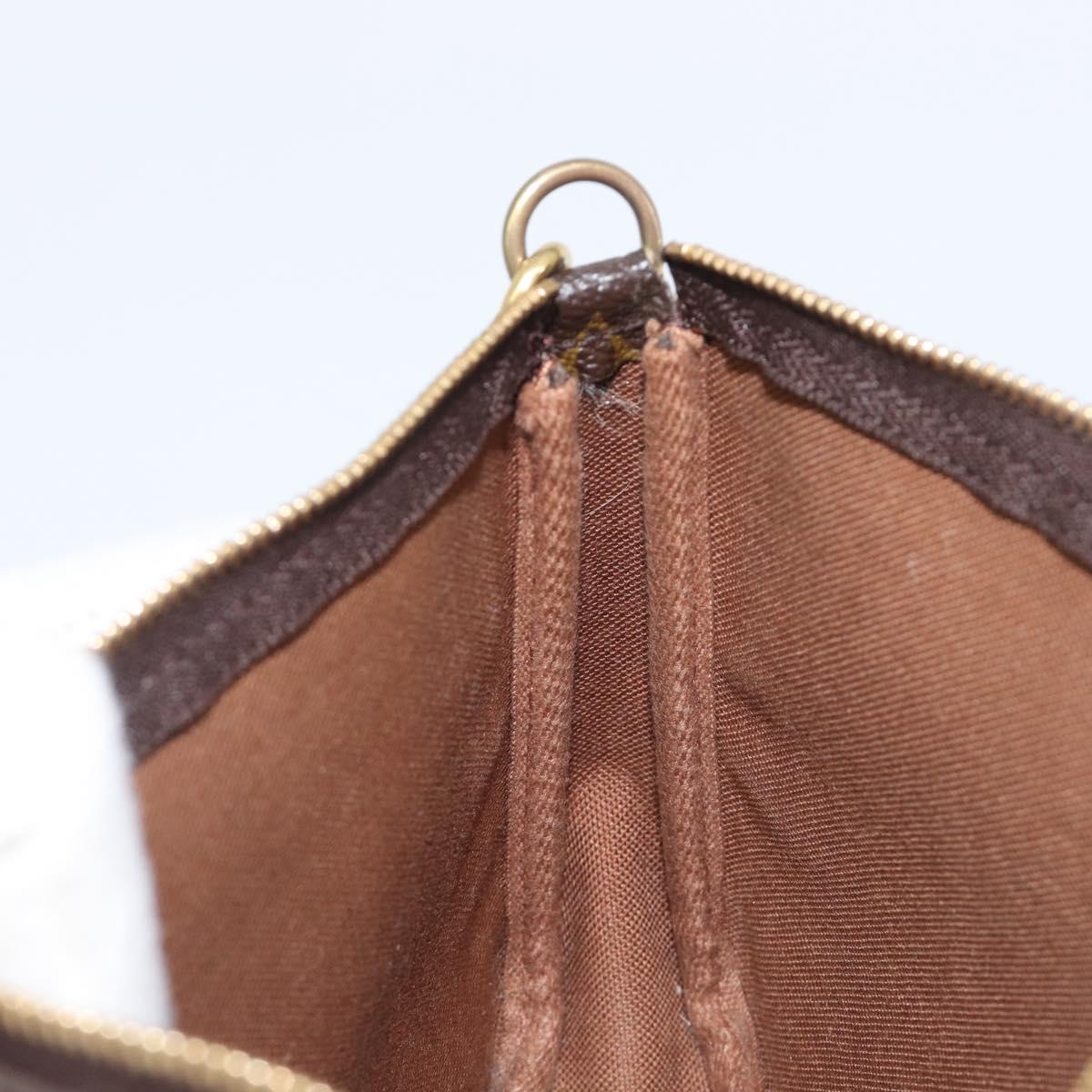 LOUIS VUITTON Monogram Pochette Accessoires Pouch M51980 LV Auth 203406A