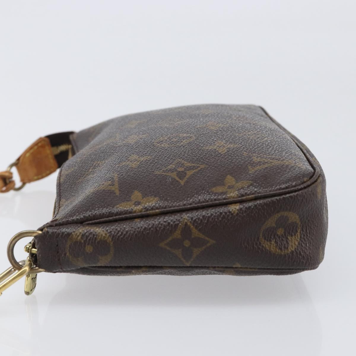 LOUIS VUITTON Monogram Pochette Accessoires Pouch M51980 LV Auth 203406A