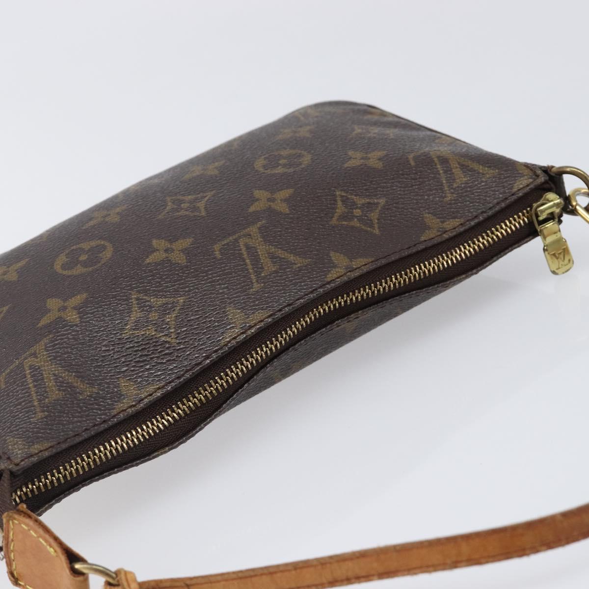 LOUIS VUITTON Monogram Pochette Accessoires Pouch M51980 LV Auth 203406A