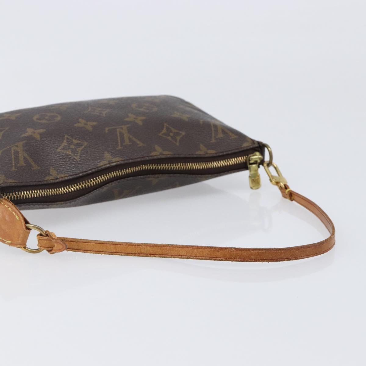 LOUIS VUITTON Monogram Pochette Accessoires Pouch M51980 LV Auth 203406A
