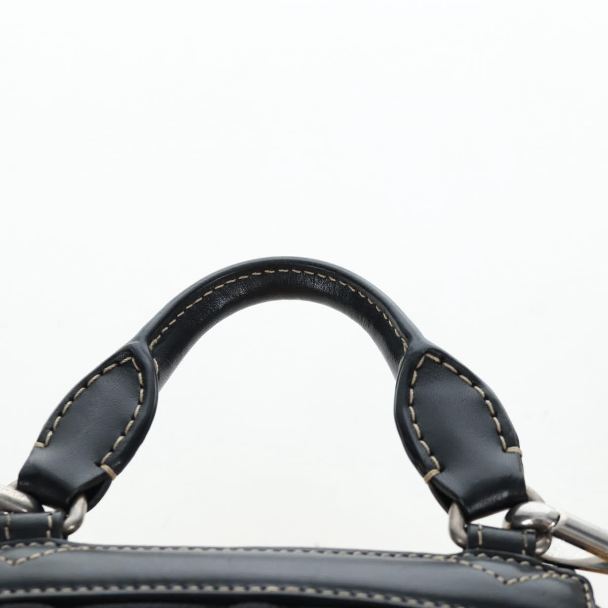 BURBERRY Nova Check Graffiti Backpack Canvas Beige Silver Auth 203410M