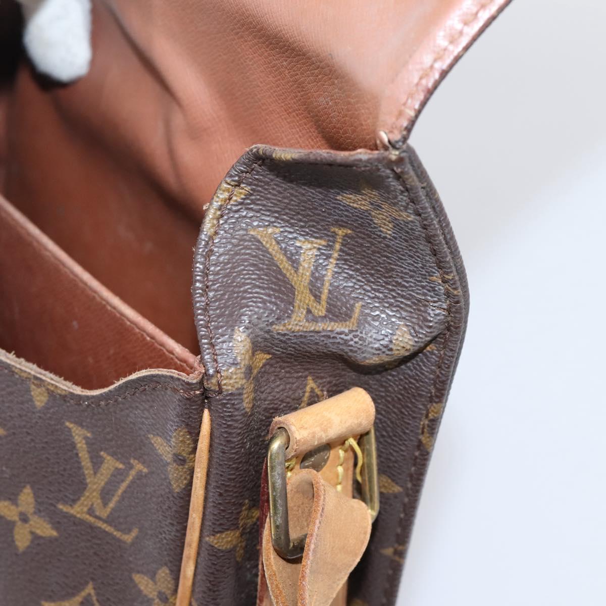 LOUIS VUITTON Monogram Cartouchiere MM Shoulder Bag M51253 LV Auth 203429