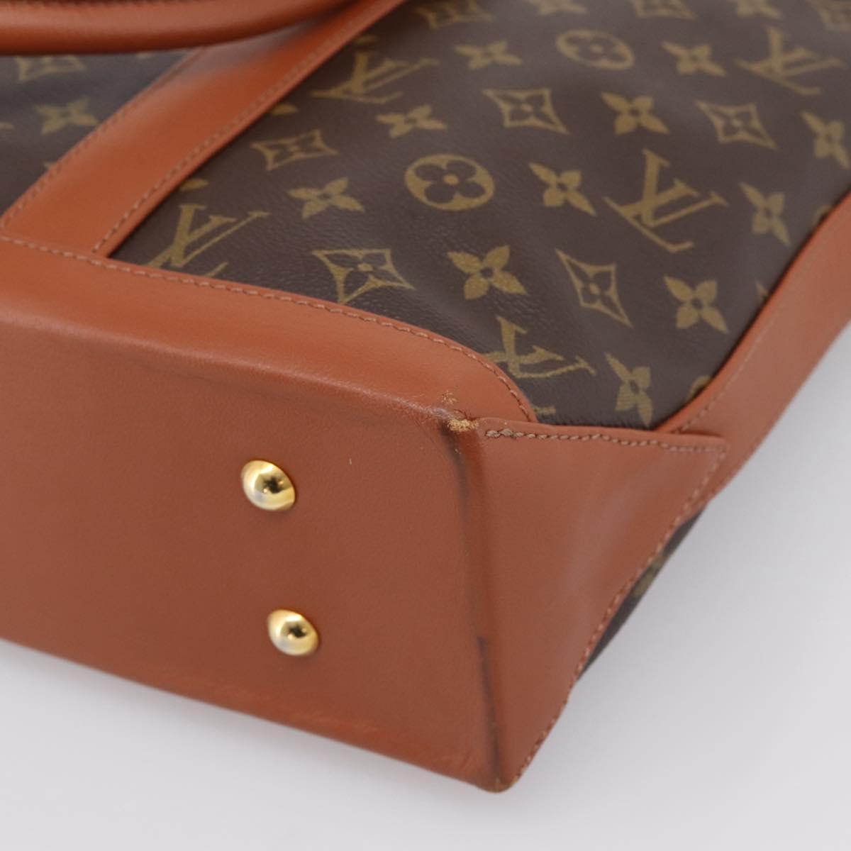 LOUIS VUITTON Monogram Sack Weekend PM Hand Bag M42425 LV Auth 203443V