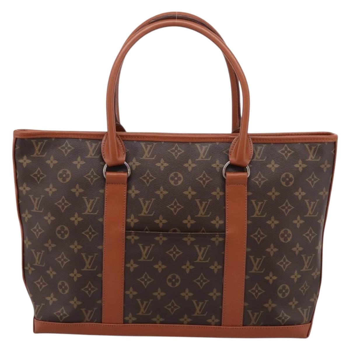LOUIS VUITTON Monogram Sack Weekend PM Hand Bag M42425 LV Auth 203443V