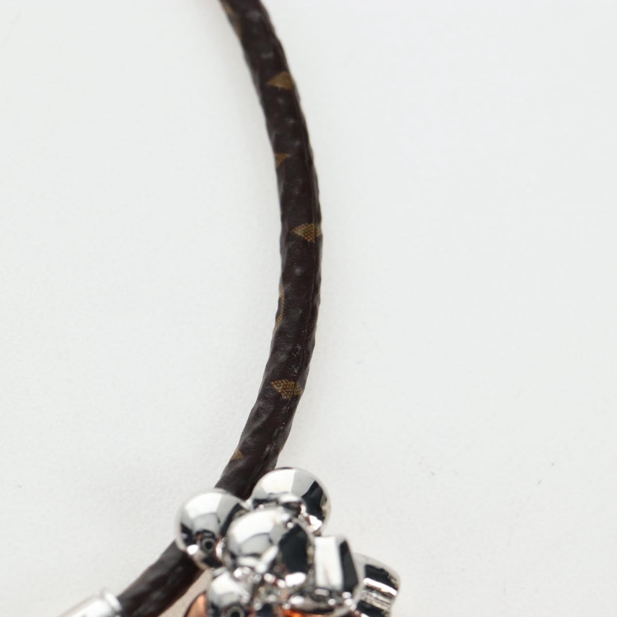 LOUIS VUITTON Monogram Vivienne Bracelet M8424Z LV Auth 203451V