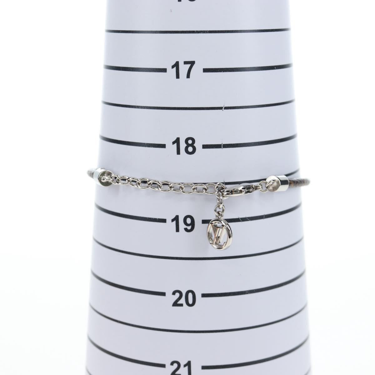 LOUIS VUITTON Monogram Vivienne Bracelet M8424Z LV Auth 203451V