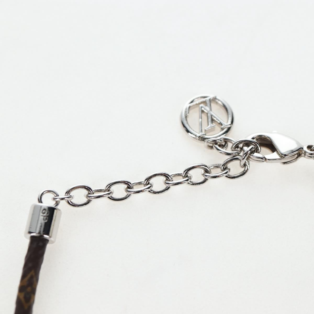 LOUIS VUITTON Monogram Vivienne Bracelet M8424Z LV Auth 203451V