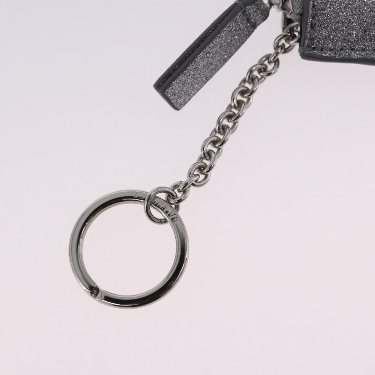 BALENCIAGA Every Day Coin Purse Leather Silver 581306 Auth 203452V