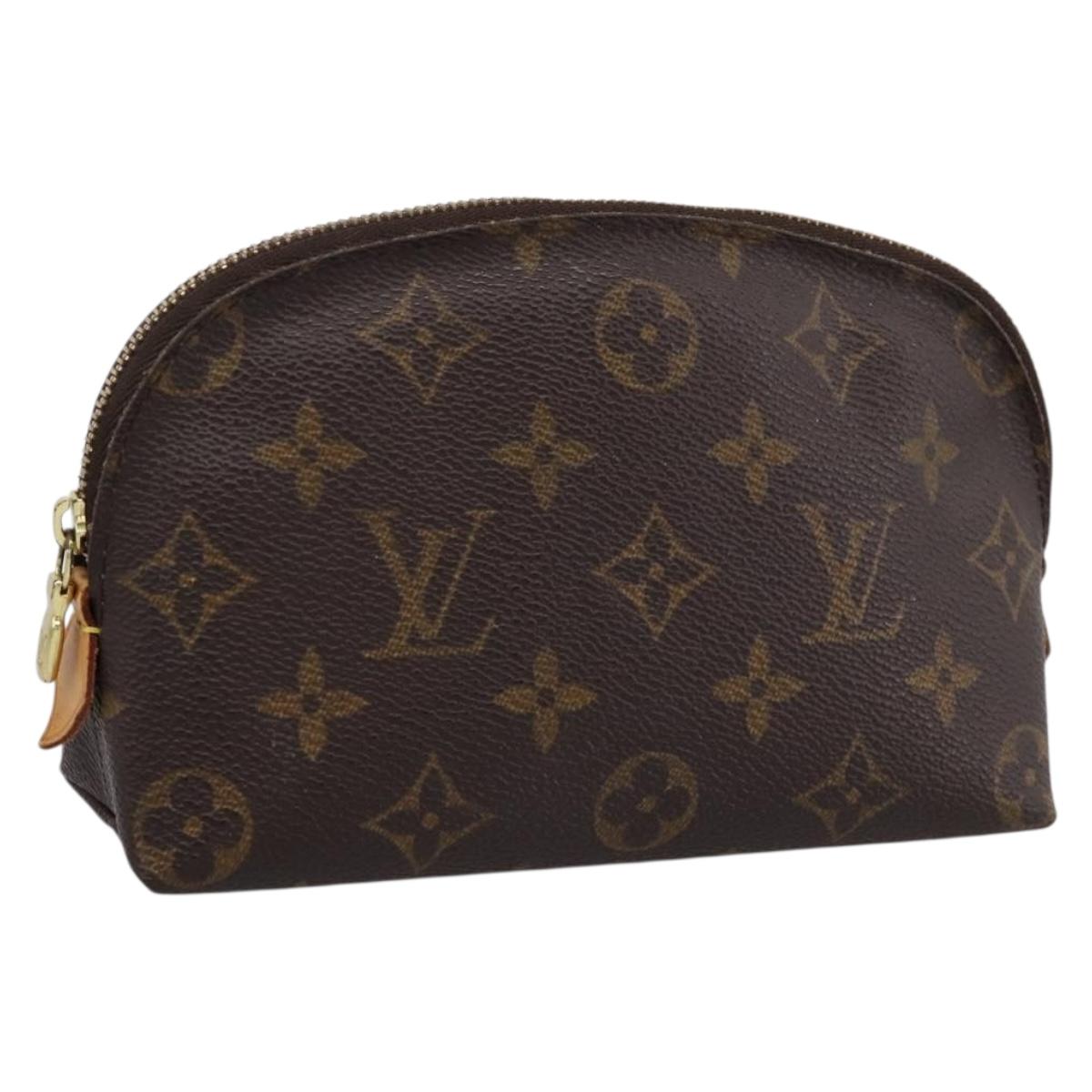 LOUIS VUITTON Monogram Pochette Cosmetic PM Pouch M43998 LV Auth 203472