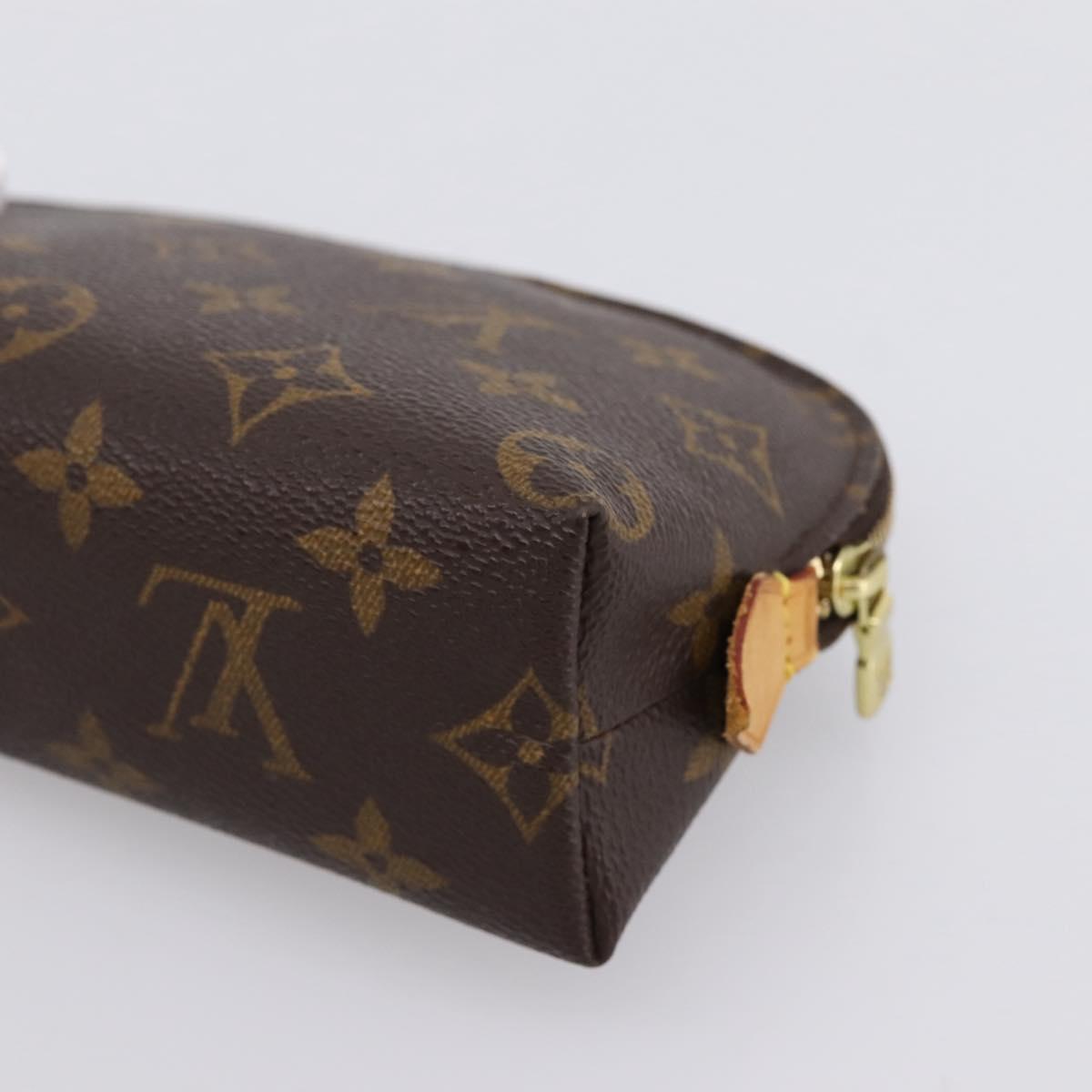 LOUIS VUITTON Monogram Pochette Cosmetic PM Pouch M43998 LV Auth 203472