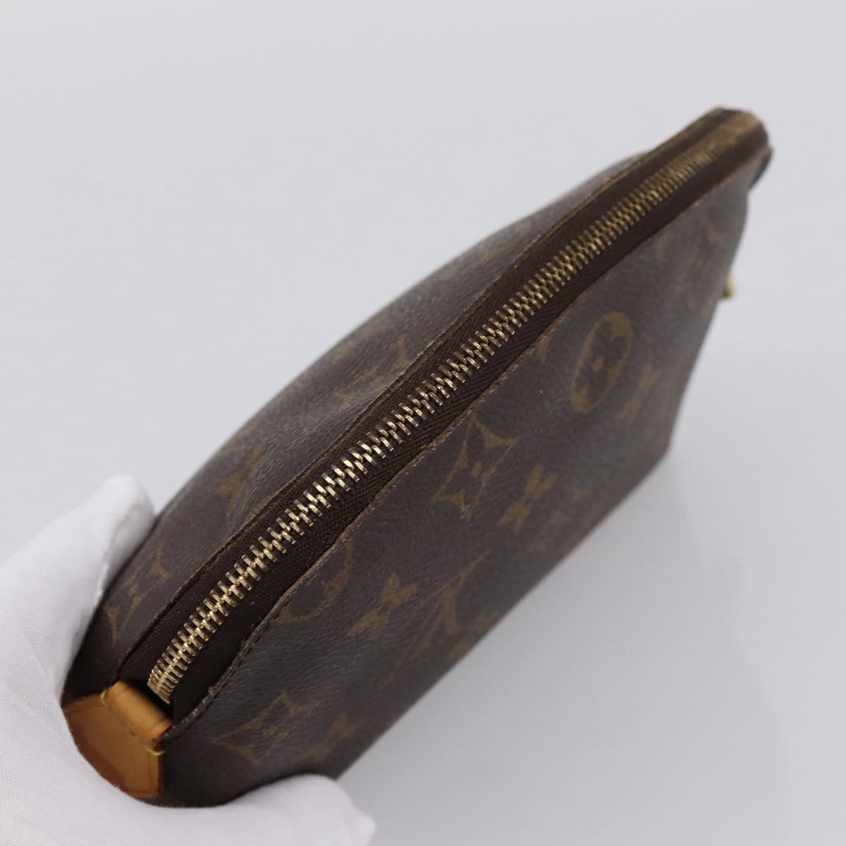 LOUIS VUITTON Monogram Pochette Cosmetic PM Pouch M43998 LV Auth 203472