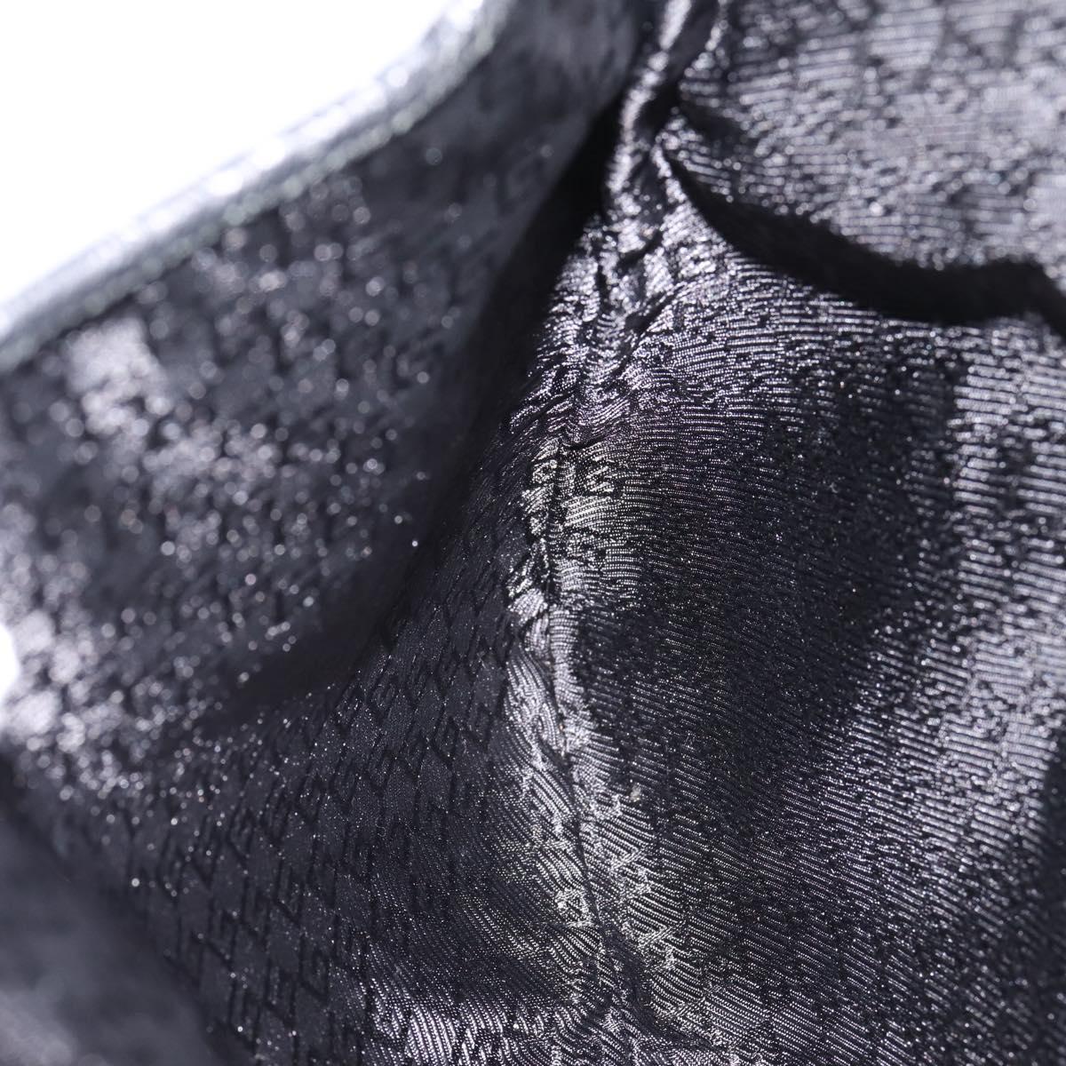 GUCCI Bamboo Jackie Shoulder Bag Canvas Brown Gold 001 4061 Auth 203473V