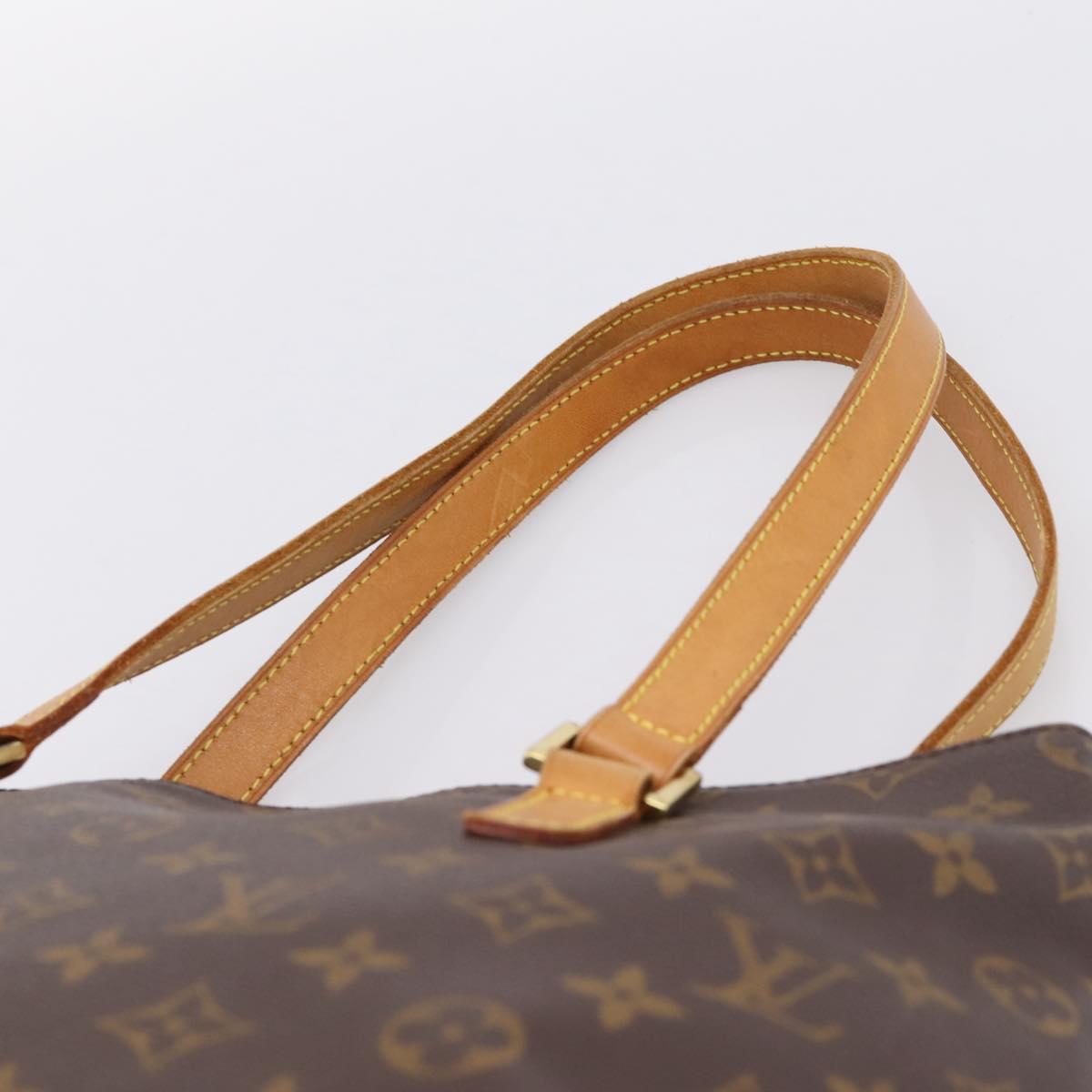 LOUIS VUITTON Monogram Cabas Piano Tote Bag M51148 LV Auth 203474