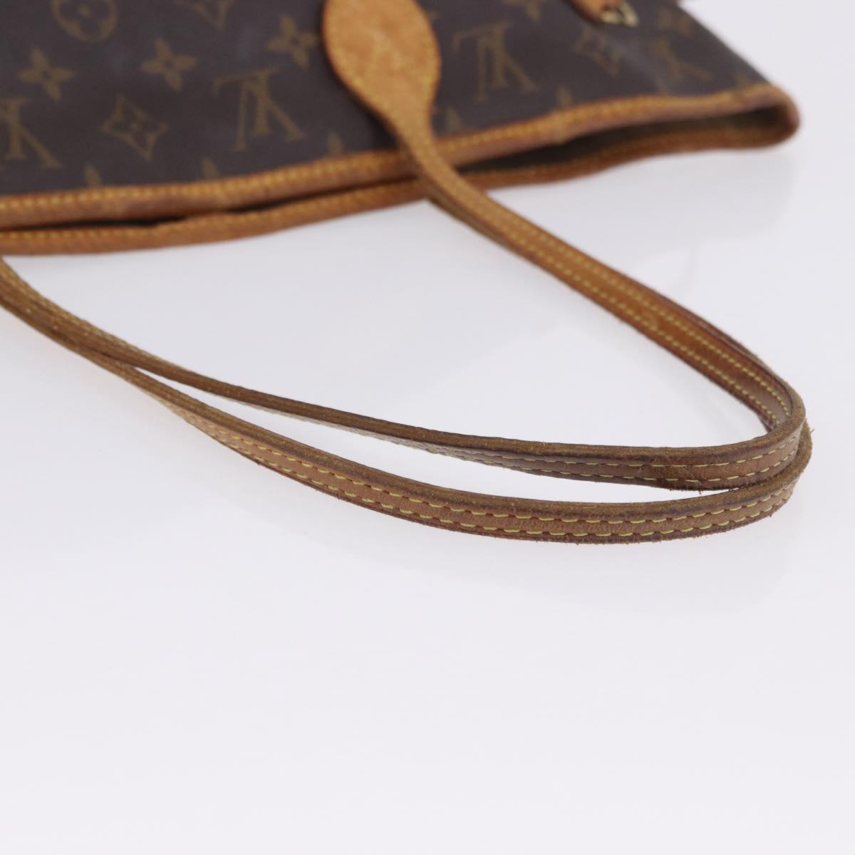 LOUIS VUITTON Monogram Neverfull MM Tote Bag M40156 LV Auth 203490