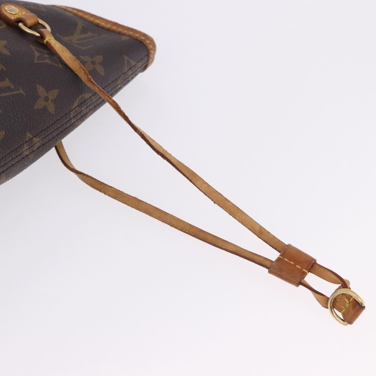 LOUIS VUITTON Monogram Neverfull MM Tote Bag M40156 LV Auth 203490