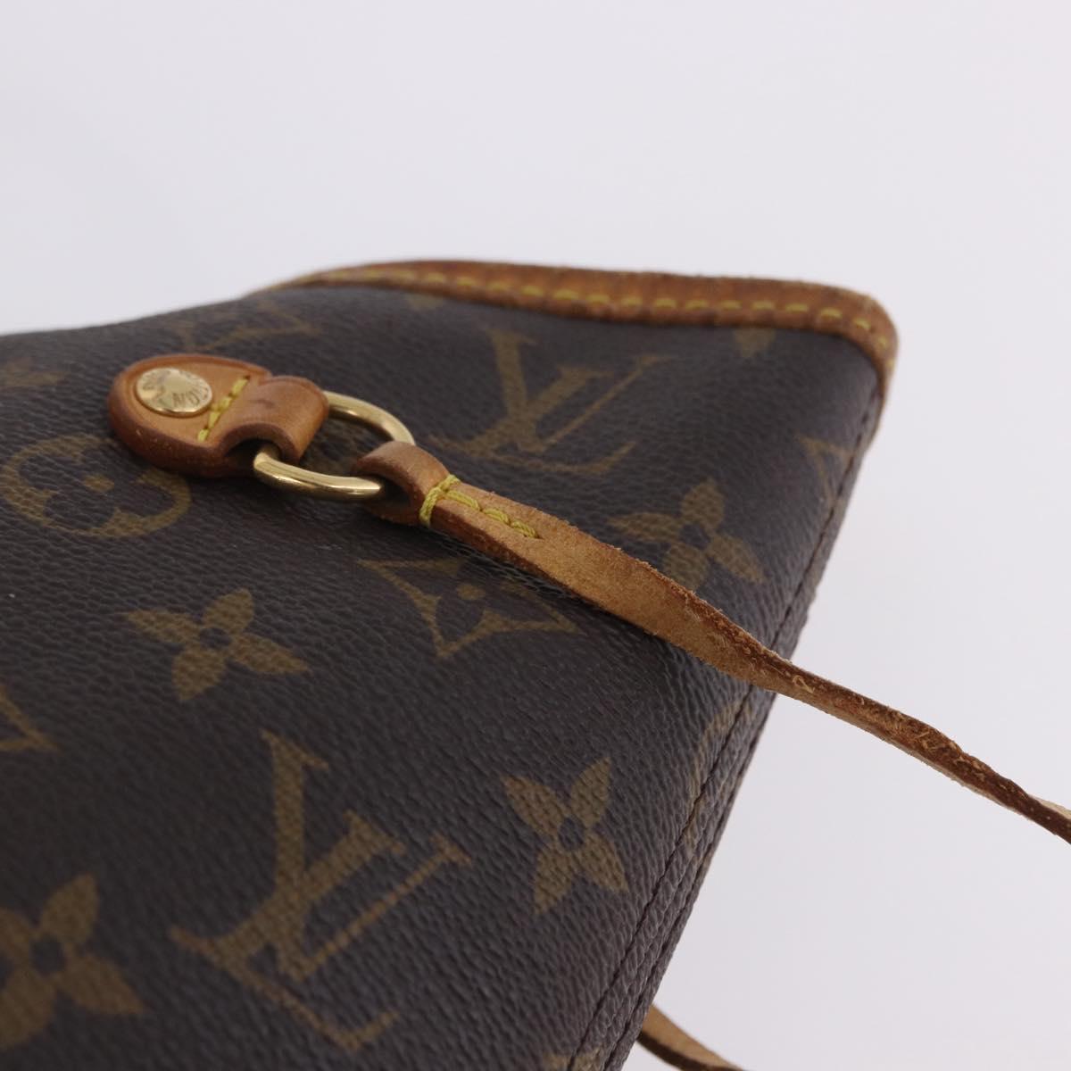 LOUIS VUITTON Monogram Neverfull MM Tote Bag M40156 LV Auth 203490