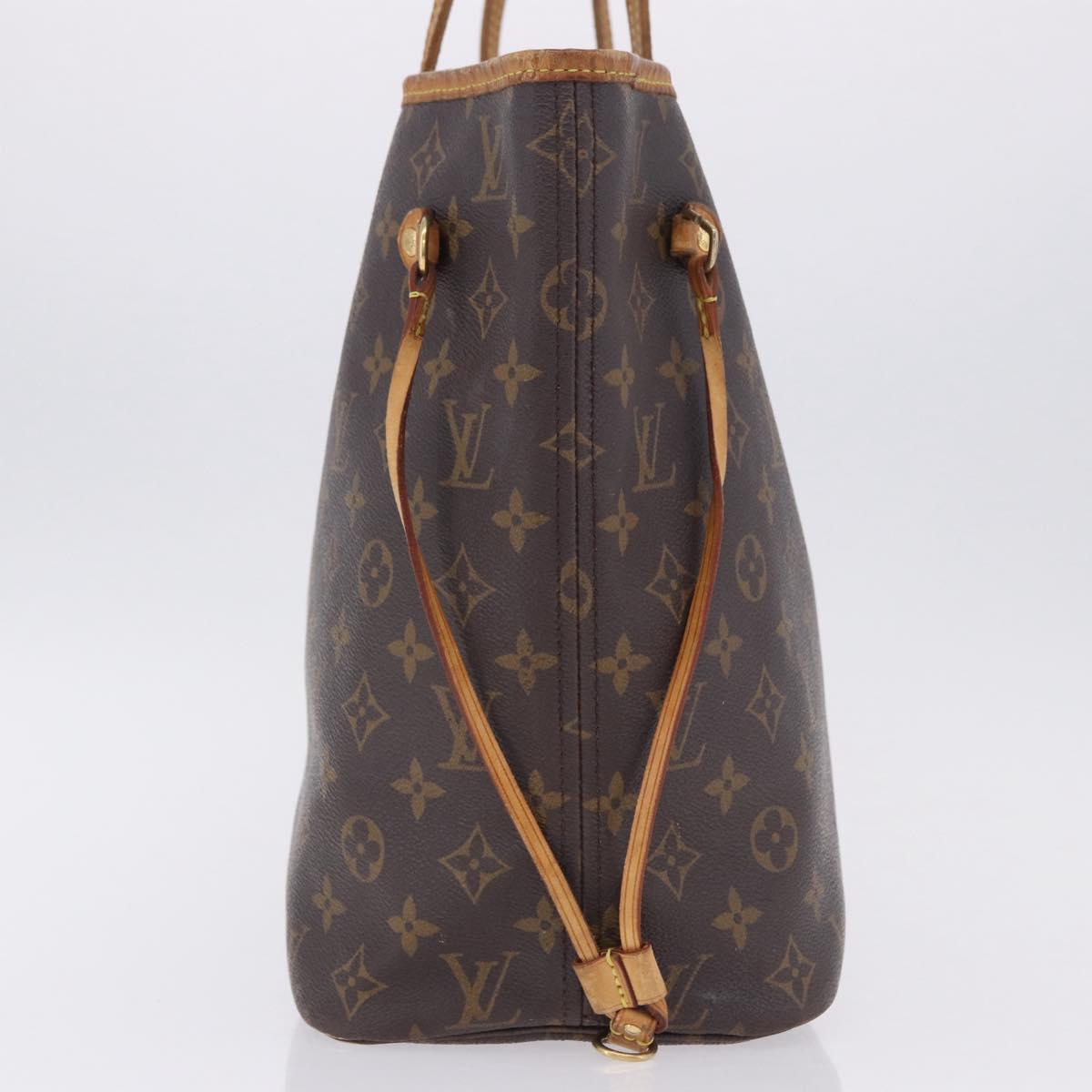 LOUIS VUITTON Monogram Neverfull MM Tote Bag M40156 LV Auth 203490